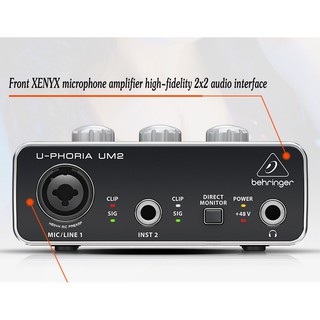 Original Behringer U Phoria Um Umc Umc Hd Umc Hd Umc