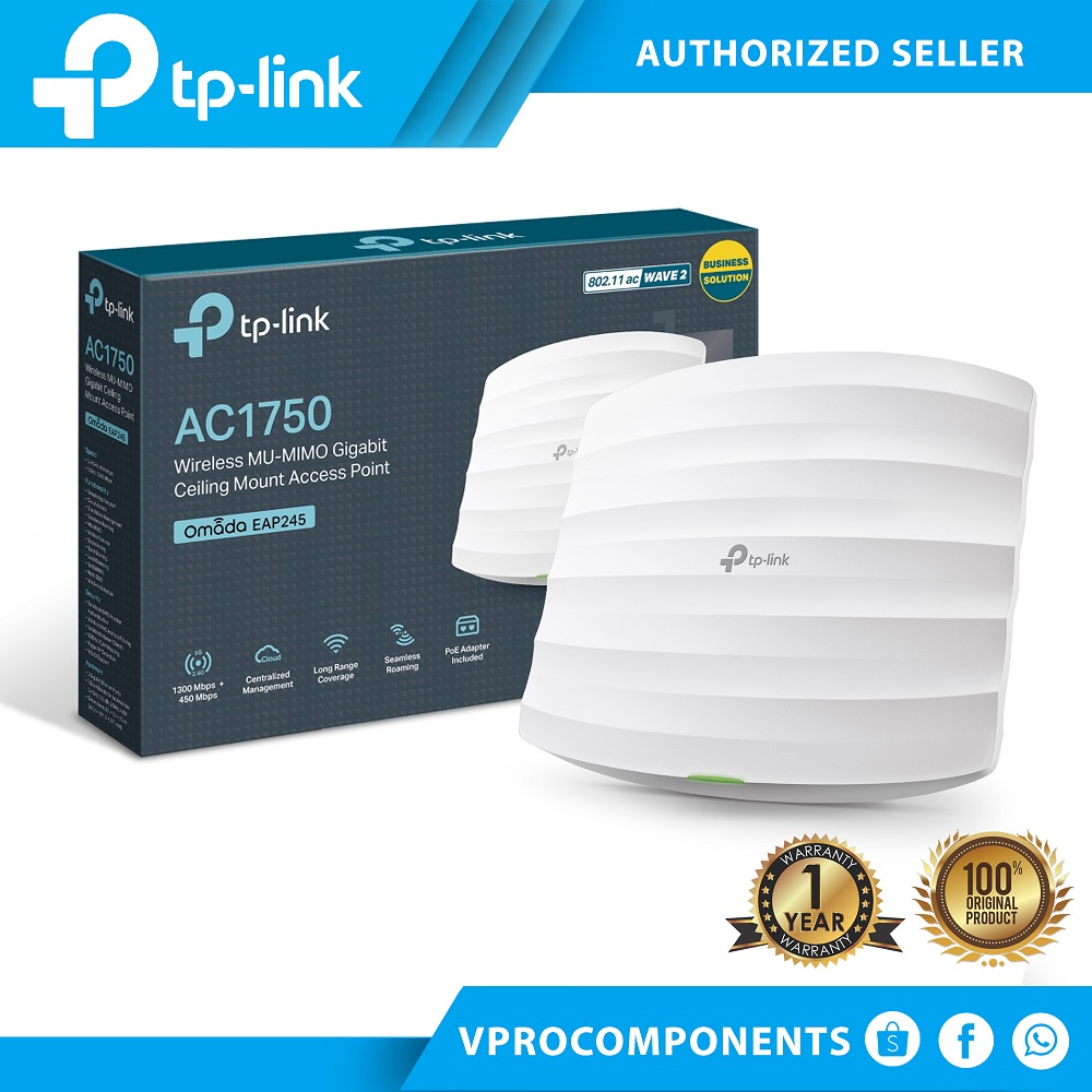 Tp Link Eap Ac Wireless Mu Mimo Gigabit Ceiling Mount Access