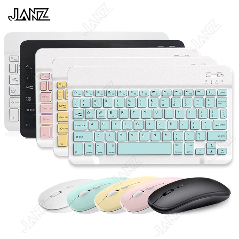 10 Inch Wireless Bluetooth Keyboard Wireless Mouse Set Universal