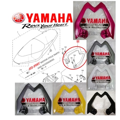 GRAB BAR FOR MIO I 125 MIO I 125s YAMAHA GENUINE Shopee Philippines