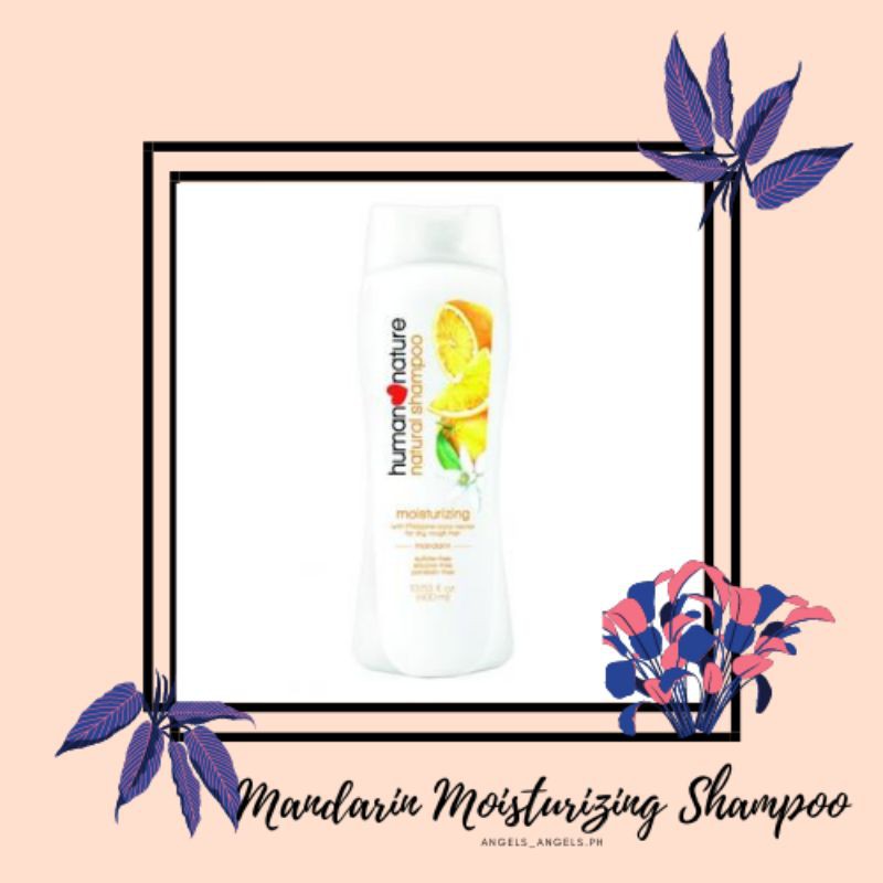 Human Nature Mandarin Moisturizing Shampoo Curly Girl Method