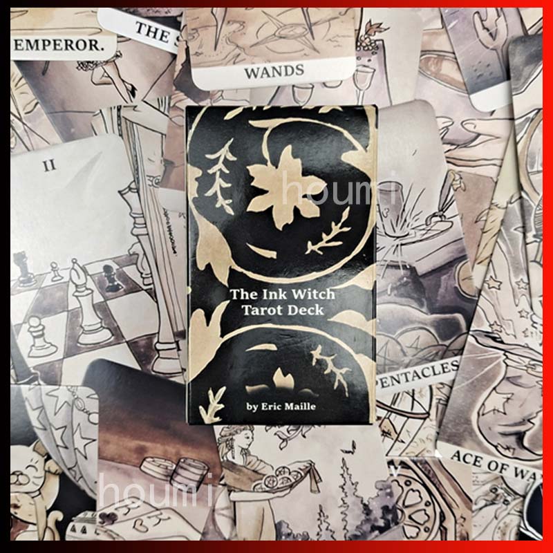 Sheets The Ink Witch Tarot Deck English Version Shopee Philippines