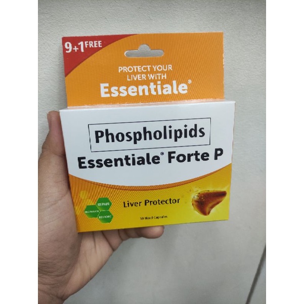 Essentiale Forte P Phospholipids 1 Pack X 9 Capsules 1 Free