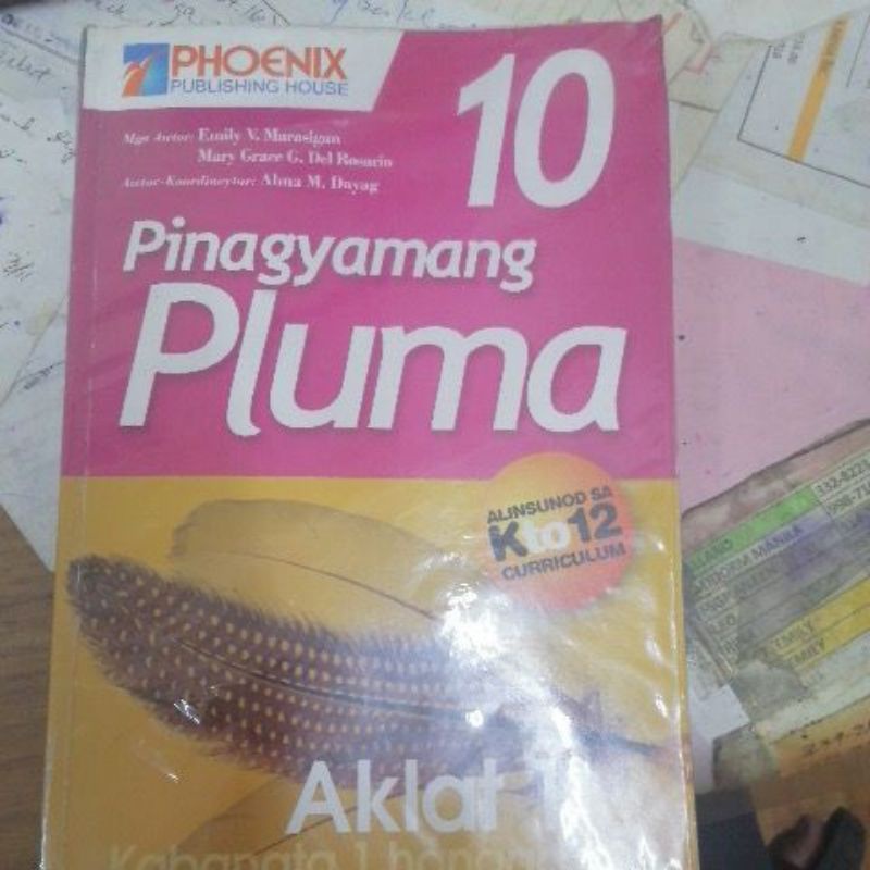 Grade Pluma Filipino Aklat Preloved Shopee Philippines