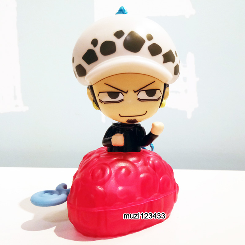 8PCS McDonald S Happy Meal One Piece Doll Luffy Chopper Toy Model