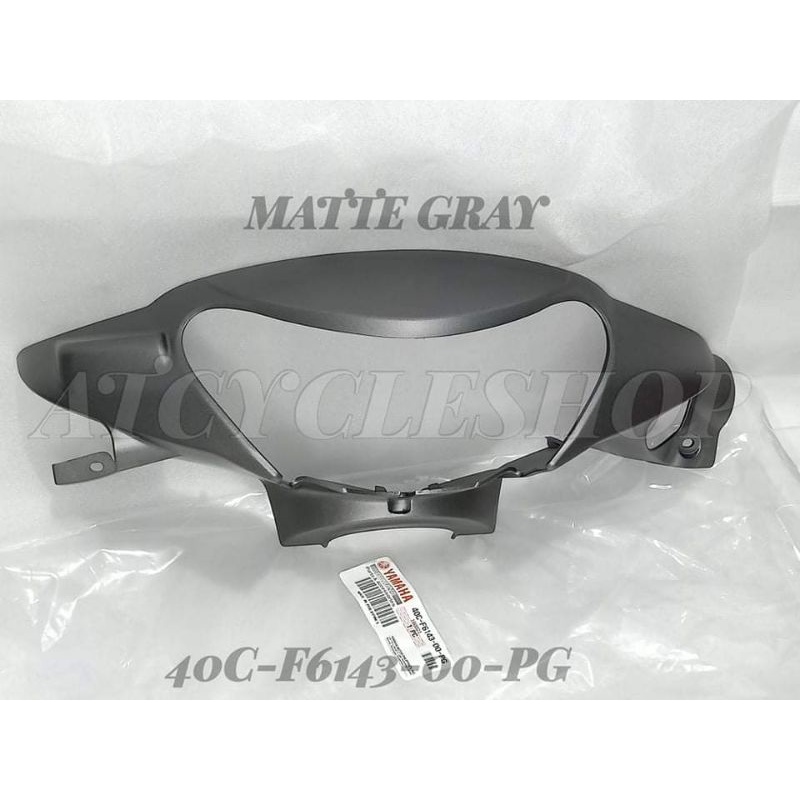 Genuine Upper Cowling Head Cover Matte Gray For Mio Sporty Soulty