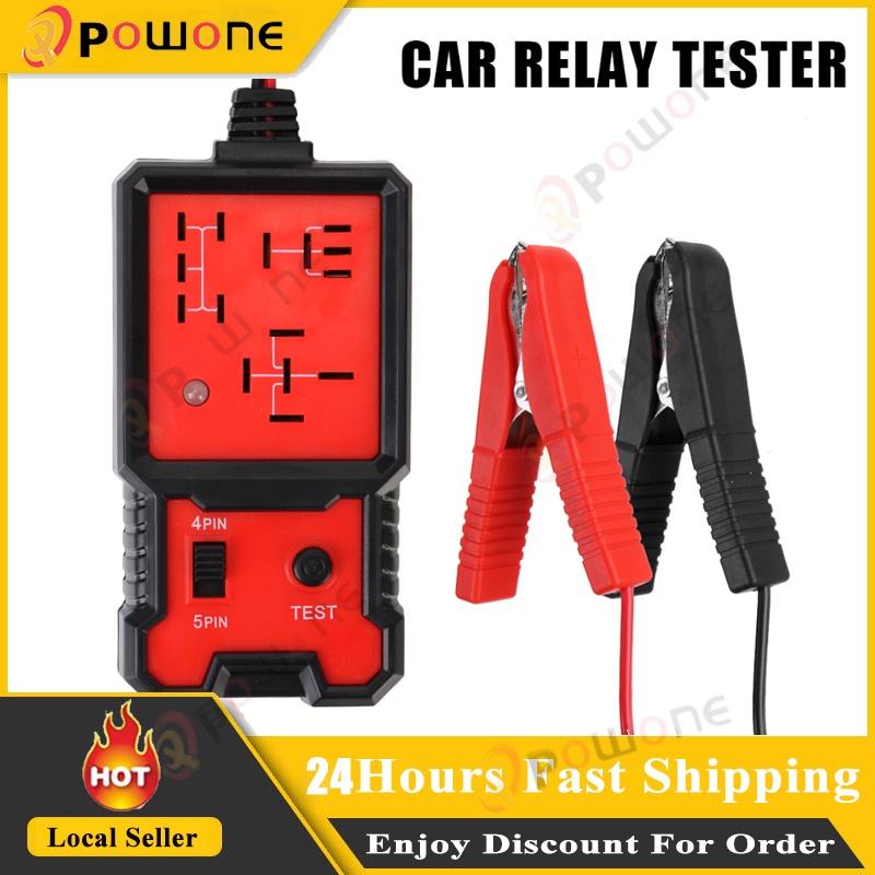 LED Indicator Light Car Automotive Electronic Relay Tester Car Battery