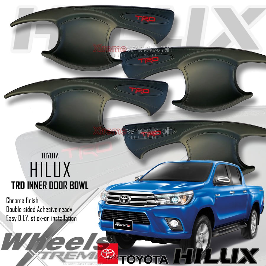 Toyota Hilux Conquest Rocco Trd Matte Black Inner Bowl