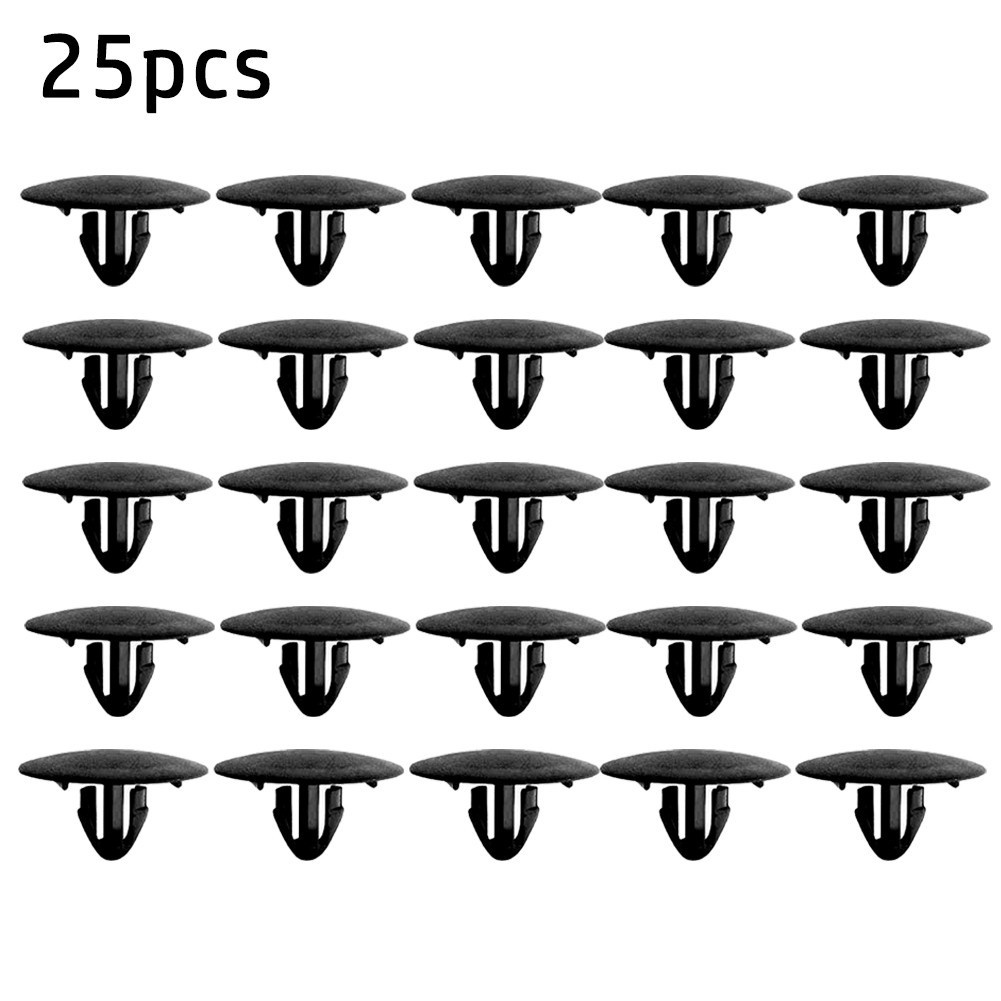 25 Pcs Hood Insulation Retainer Clips Fastener For Toyota 90467 09050