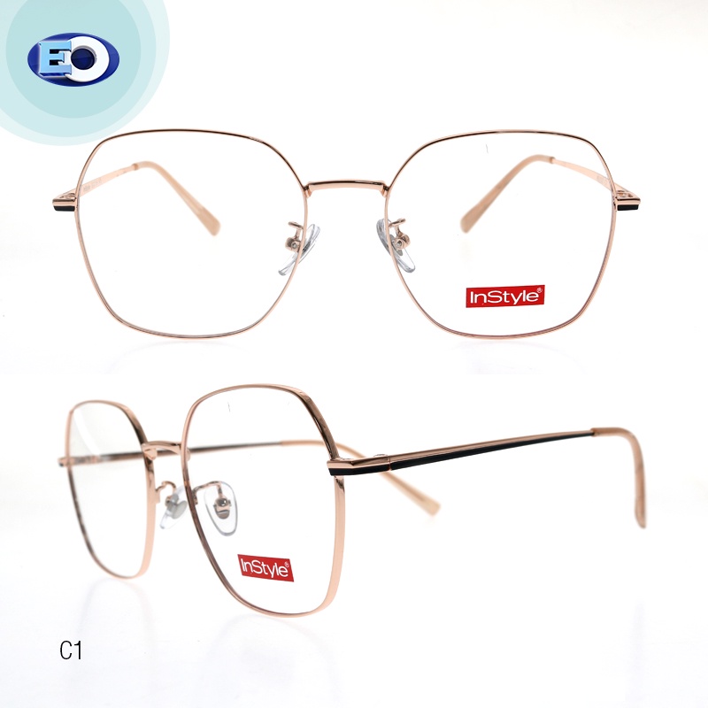 EO Instyle IN21021 Frame With Multicoated Lens Non Graded Eyeglasses