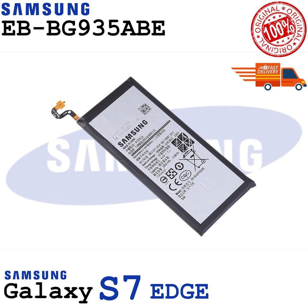 Spot Original Samsung Galaxy S7 Edge EB BG935 Battery 3600mAh