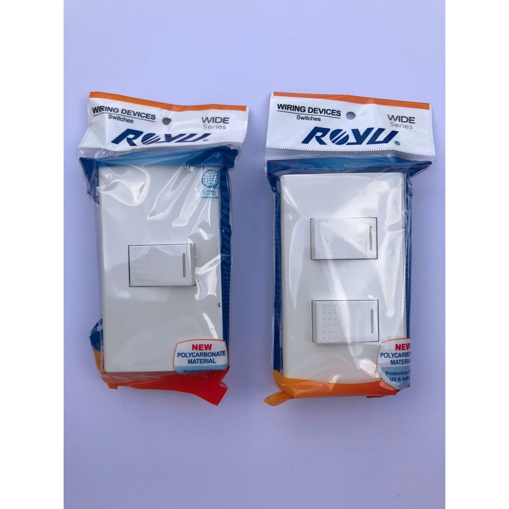 Royu 3 Way Switch Set Classic Series Wide Series Shopee Philippines