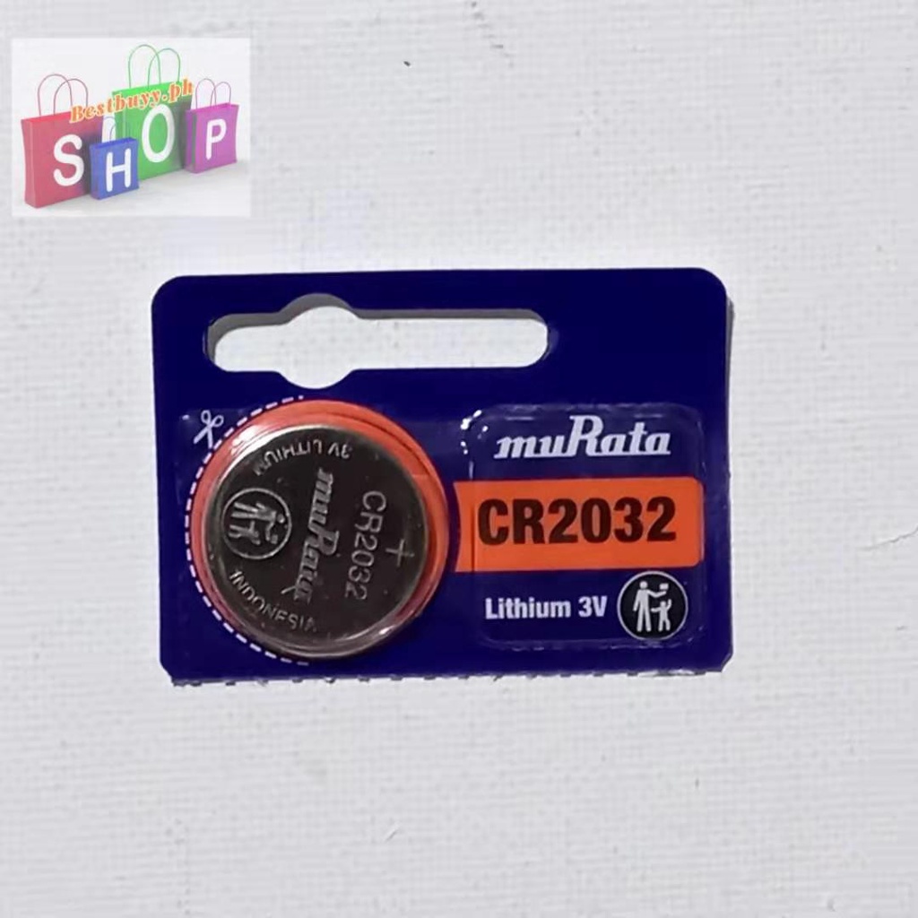 Cr Original Murata Lithium Button Cell Battery V Shopee Philippines