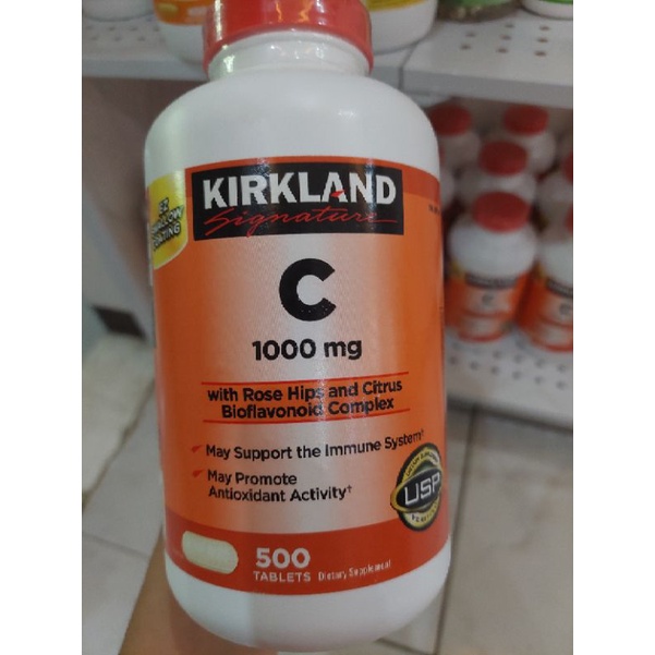 KiRKLAND SiGNATURE ViTAMin C With ROSE HiPS And CiTRUS BiOFLAVANOiDS