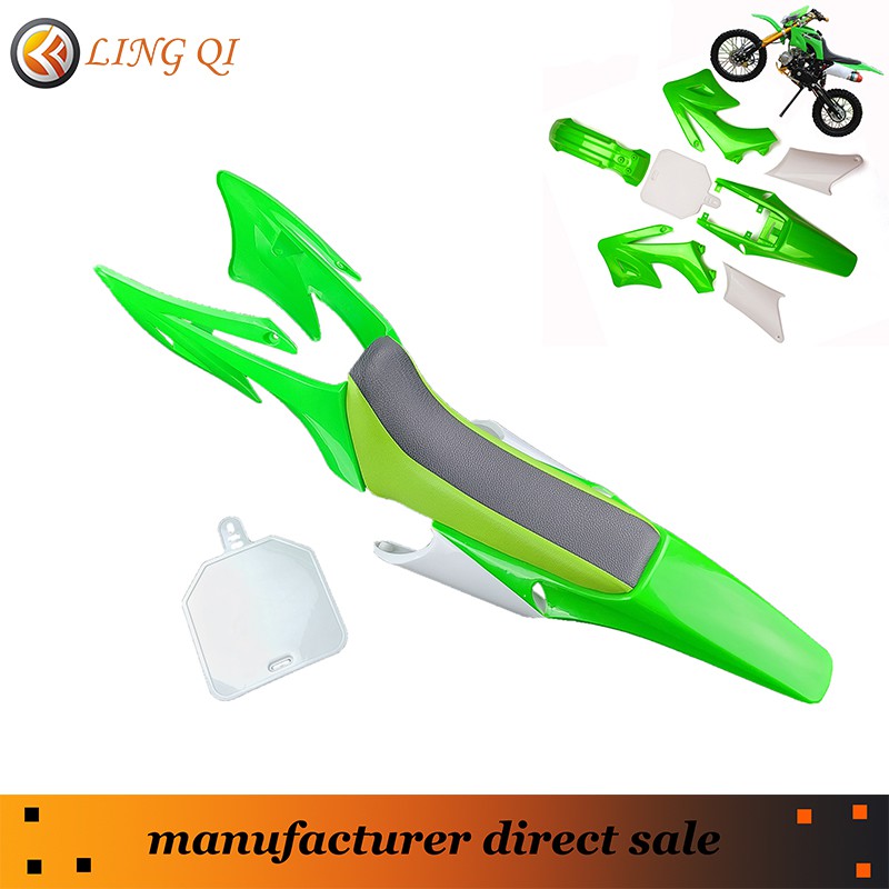 MOTOzxy All Green Plastic Fairing Body Kits For APOLLO 110 125 ORION