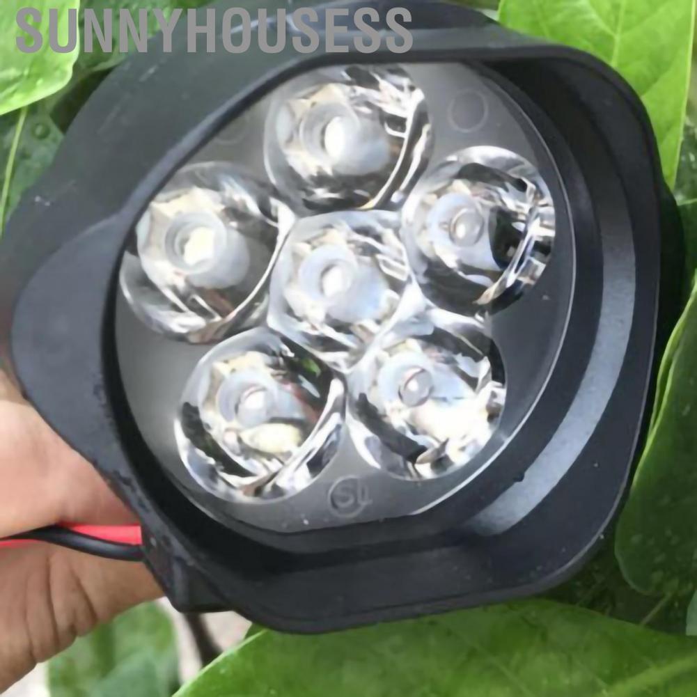 Sunnyhousess 48V LED Spotlight Headlight Waterproof Driving Light