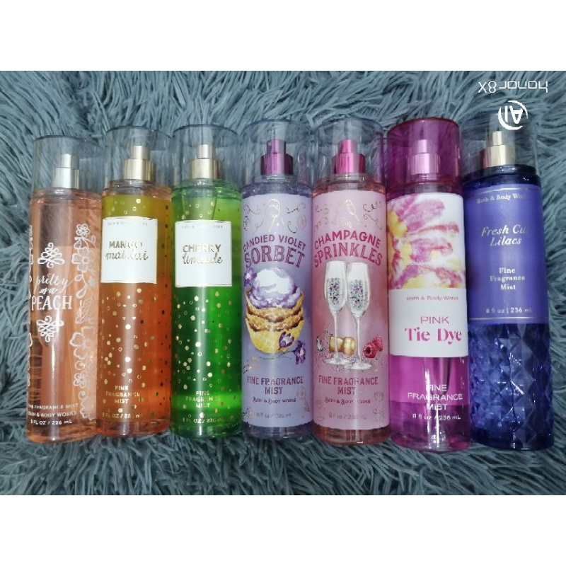 BBW Bath And Body Works Mist 236ml US Authentic Batch 1 Shopee Philippines