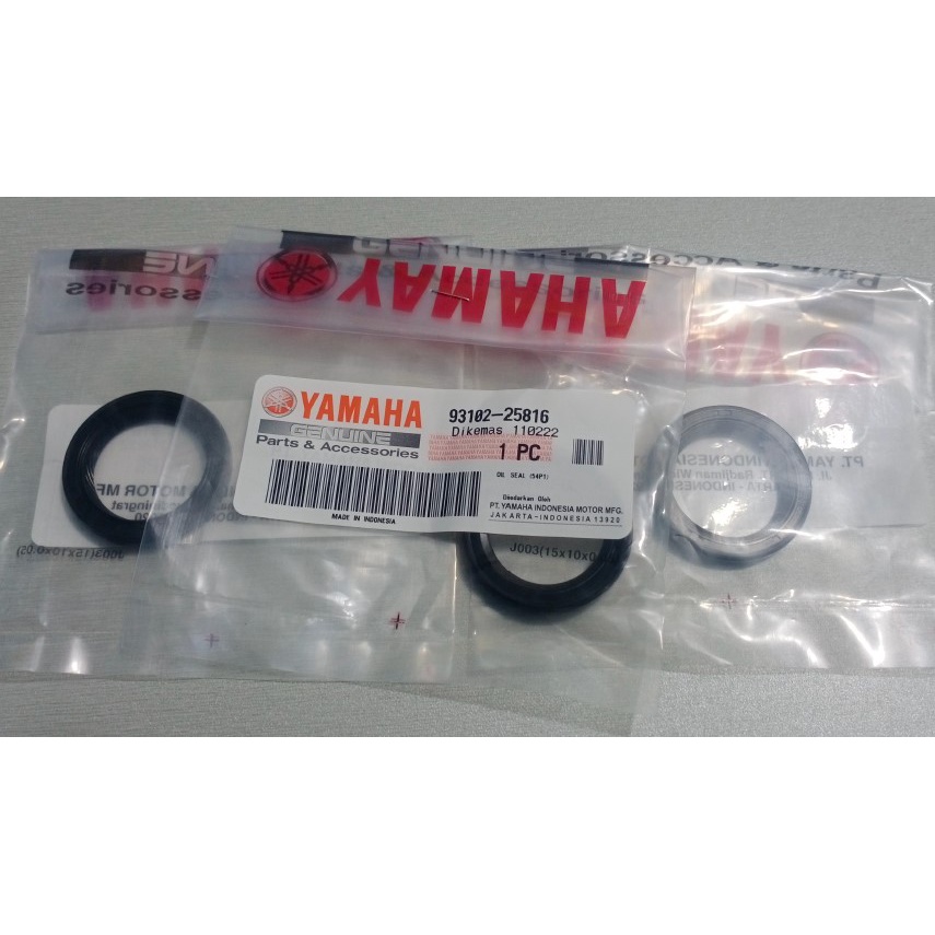 Genuine Yamaha Oil Seal For Pulley Side Crankcase Mio I125 M3 19 16