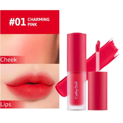 Cathy Doll Lip Cheek Nude Matte Tint G Katie Shopee Philippines