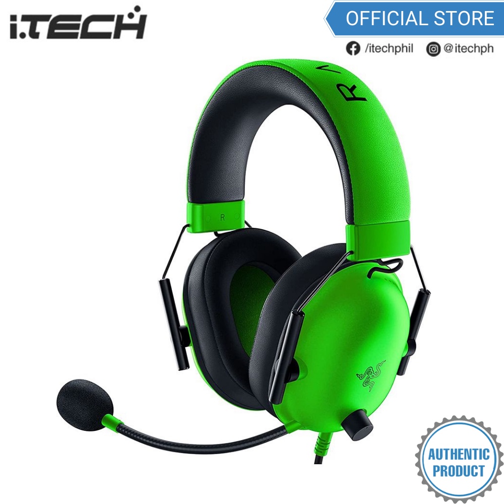 Razer Black Shark V2 X Multi Platform Wired Esports Headset Green