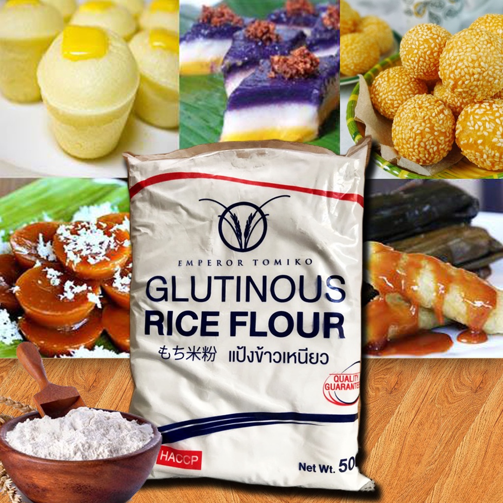 Rice Flour Glutinous Rice Flour Malagkit Powder 500g Shopee