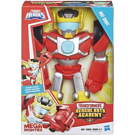 Playskool Heroes Transformers Rescue Bots Academy Hot Shot Shopee Philippines