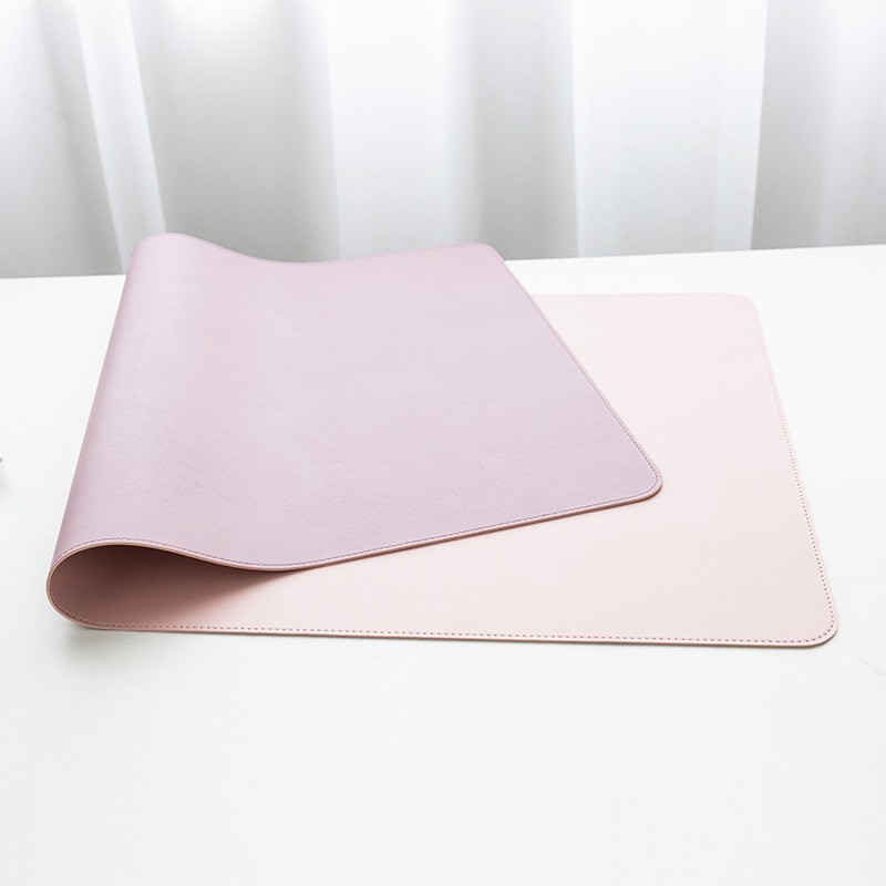 X Tech Double Sided Large Mouse Pad Leather Waterproof Anti Slip Desk