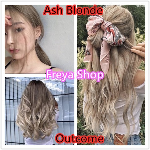 Ash Blonde Permanent Hair Color 3 22 Bhappy Set Bob Color Only