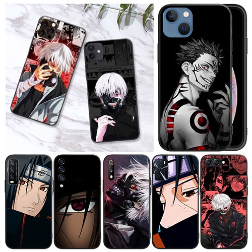 Realme C2 C3 C12 C15 C11 2020 C11 2021 Tokyo Ghoul Anime Soft Black