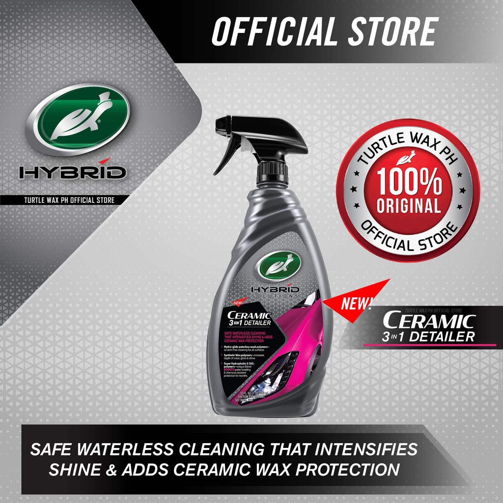 Turtle Wax Hybrid Solutions Ceramic 3 In 1 Detailer 32oz 53413 Shopee