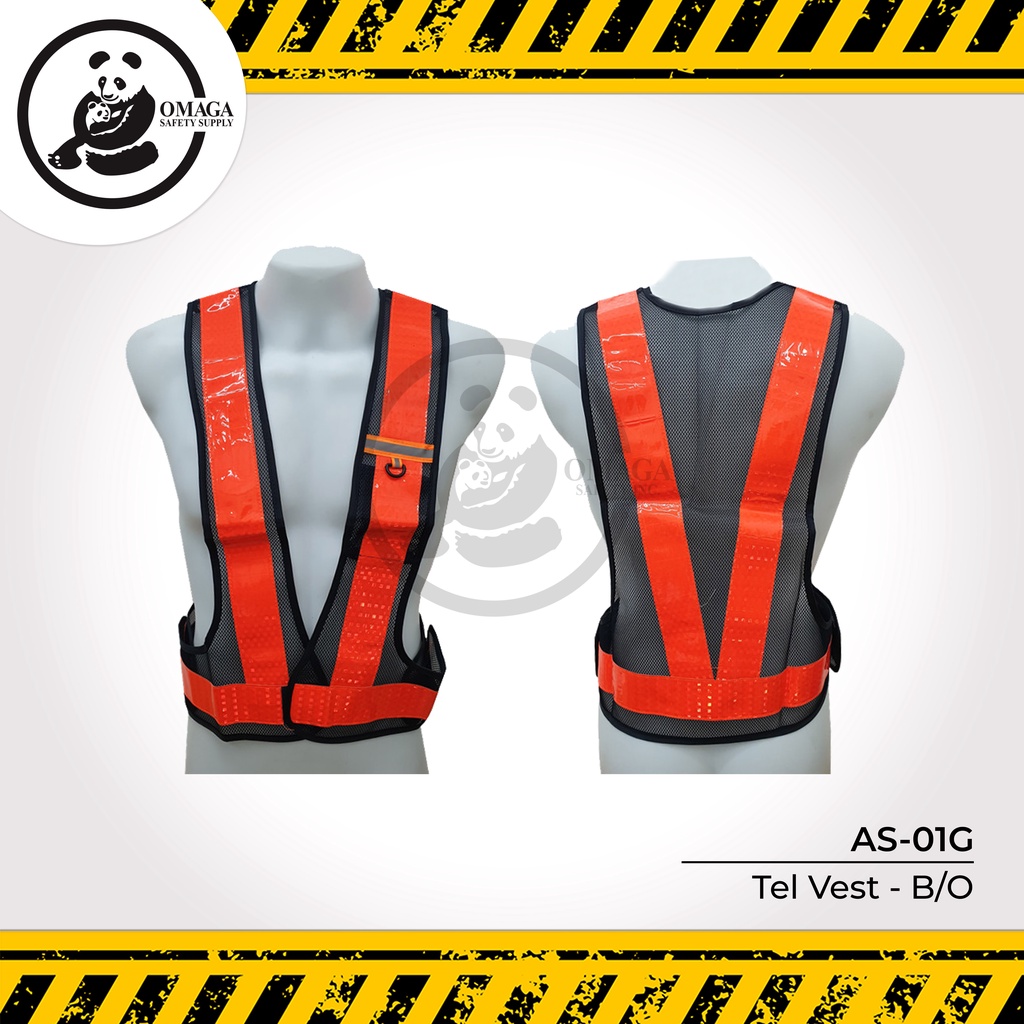 OMAGA BRAND SAFETY TEL VEST AS 01 OMAGA Shopee Philippines