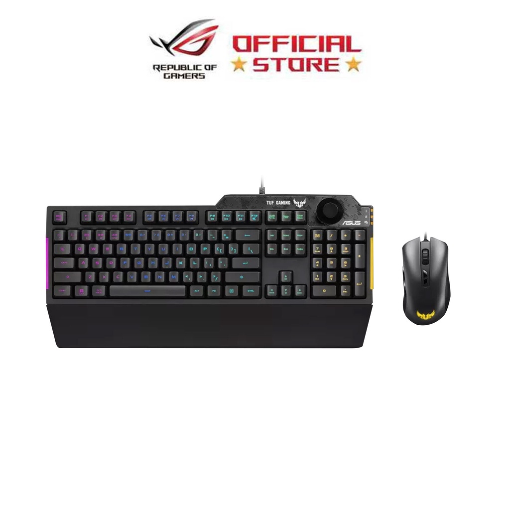 Asus TUF Gaming Combo K1 RGB Keyboard With Five Zone RGB And M3 Optical