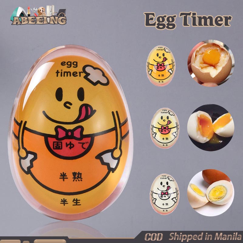 Egg Timer Reusable Color Changing Egg Timer Kitchen Tool Shopee