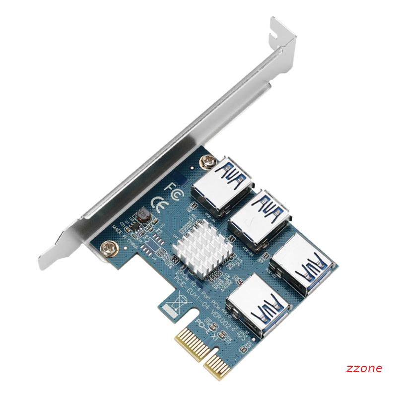 Zzz Pci Express X To X Powered Riser Adapter Card Usb Pci E To