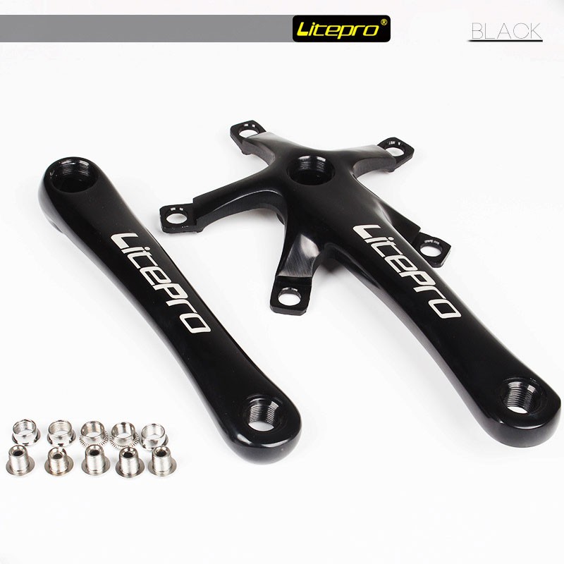 Litepro Bike Crankset Bicycle Square Crank Arm Prowheel For Fnhon Java