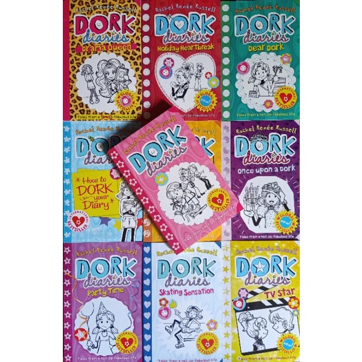 Dork Diaries By Rachel Renee Russell Shopee Philippines