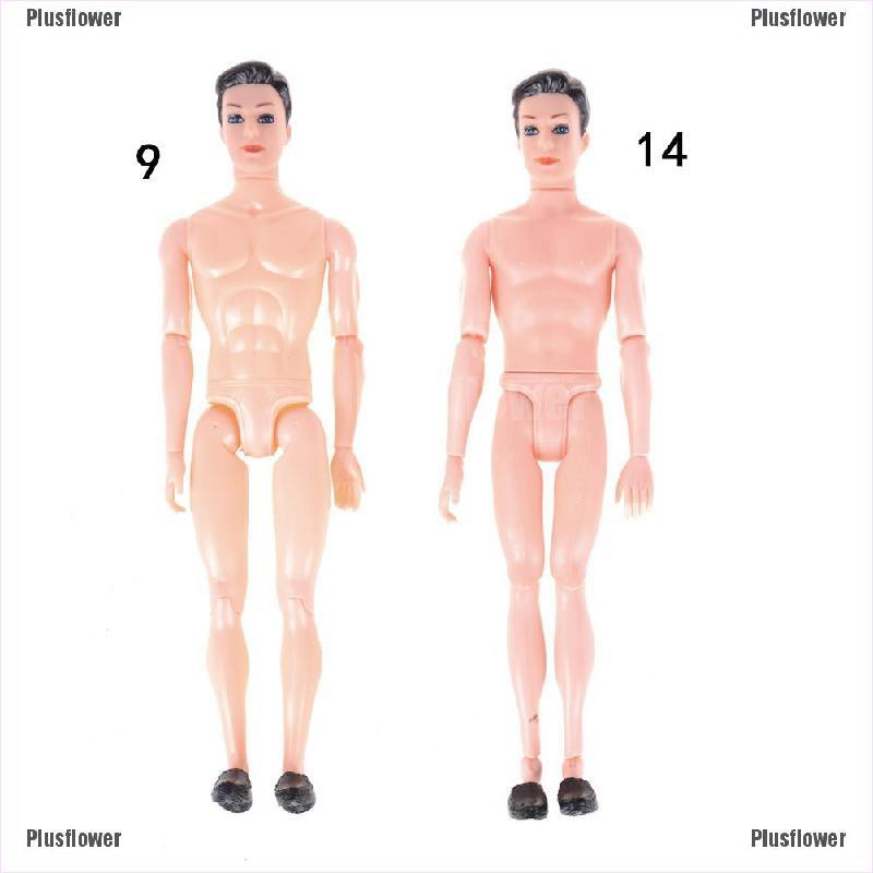 Plusflower Moveable Joints Doll Naked Body For Barbie Doll Boy Friend