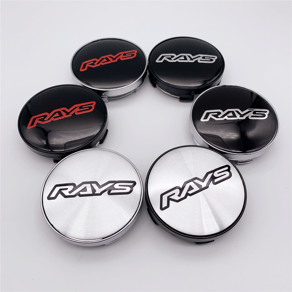 Pcs Lot Mm Rays Volk Logo Car Wheel Center Caps Wheel Hub Caps For