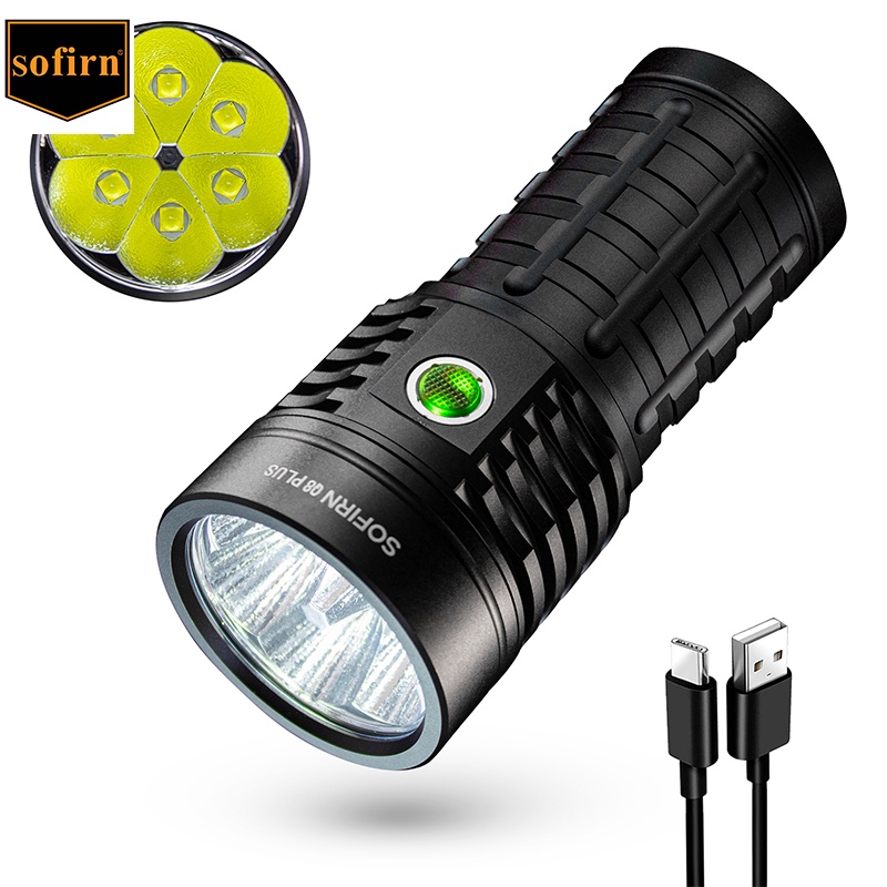 Sofirn Q Plus Ec Super Powerful Led Flashlight Lm Usb C