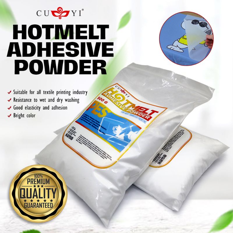 CUYI Hotmelt Powder 500g Or 1000g Fine Powder Premium Quality For DTF