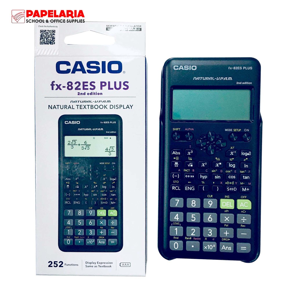 Casio Scientific Calculator Fx Es Plus Shopee Philippines