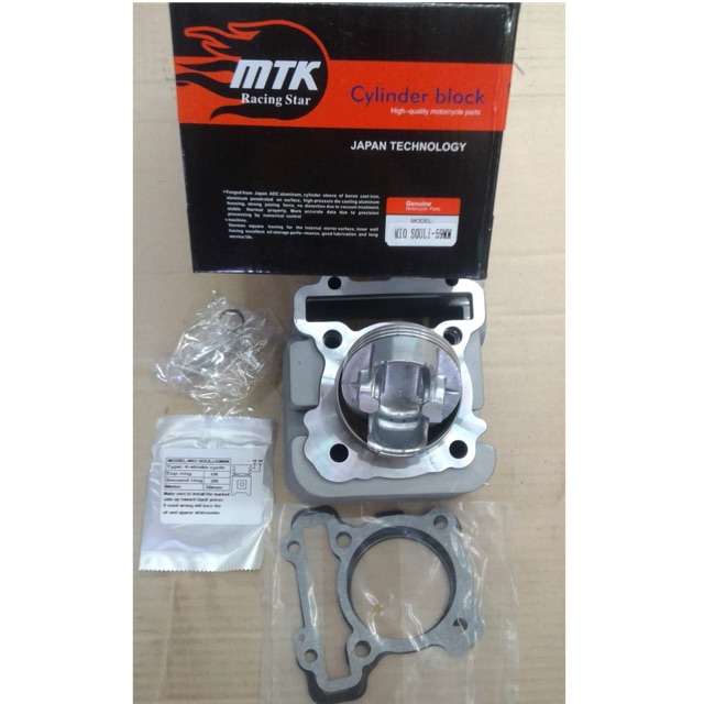 MTK CYLINDER BLOCK MIO I 125 SOUL I125 M3 GT125 59mm Shopee Philippines