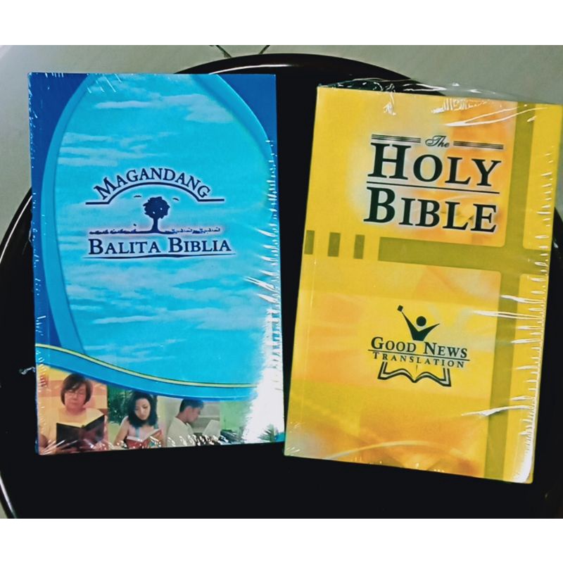 Magandang Balita Biblia English And Tagalog Shopee Philippines