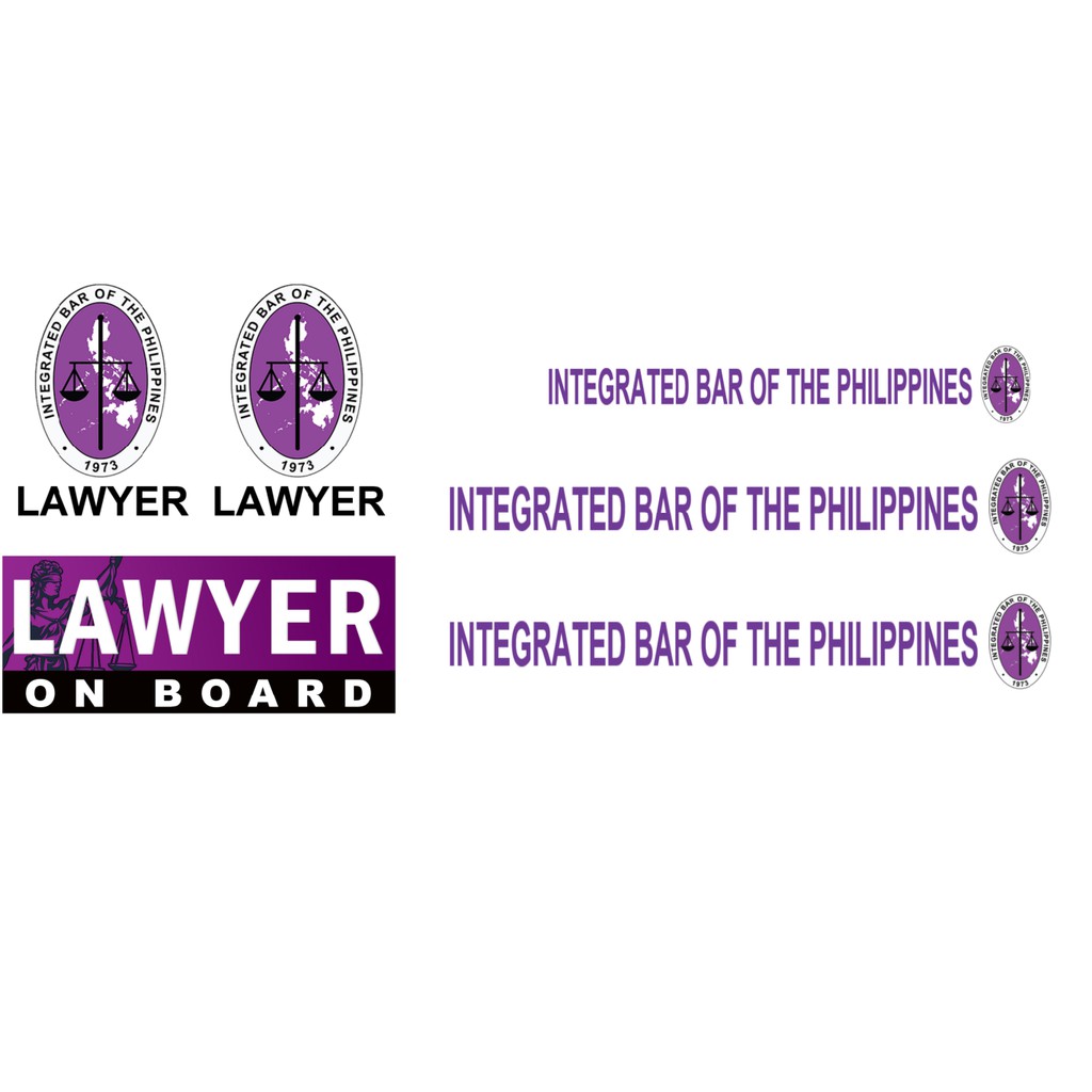 Lawyer Car Sticker Package Pieces Vynil Durable Waterproof Long