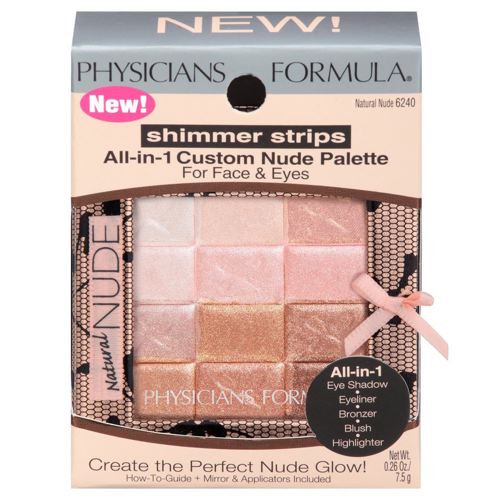 Physicians Formula Shimmer Strips Custom All In Nude Palette