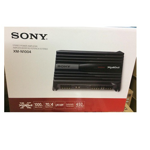 Sony Xm N Ch Car Amplifier Shopee Philippines