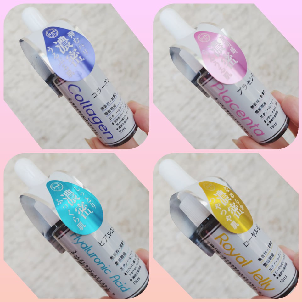 Daiso Collagen Placenta Hyaluronic Acid Royal Jelly Serum Shopee