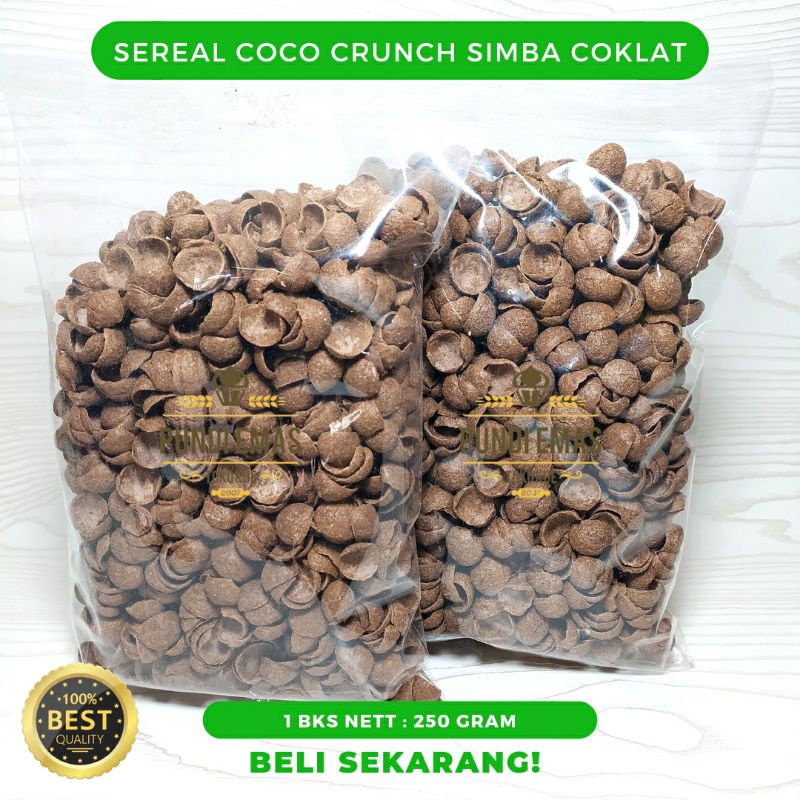 Coco Crunch 250Gr Cereal Choco Chips Cereal Coco Crunch Griller Coco