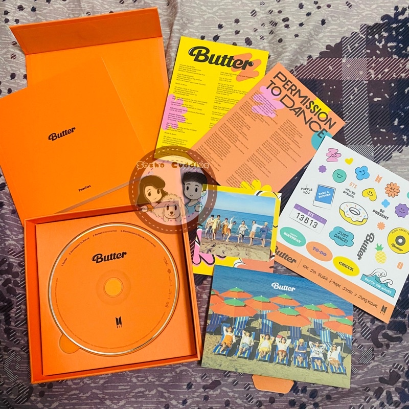 BTS BUTTER ALBUM PEACHES UNSEALED Shopee Philippines