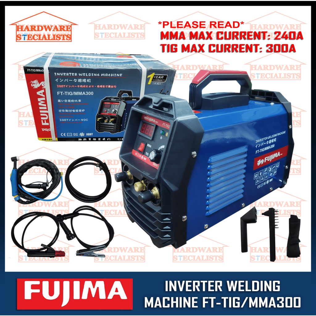 Fujima Inverter Welding Machine FT TIG MMA300 Original Authentic